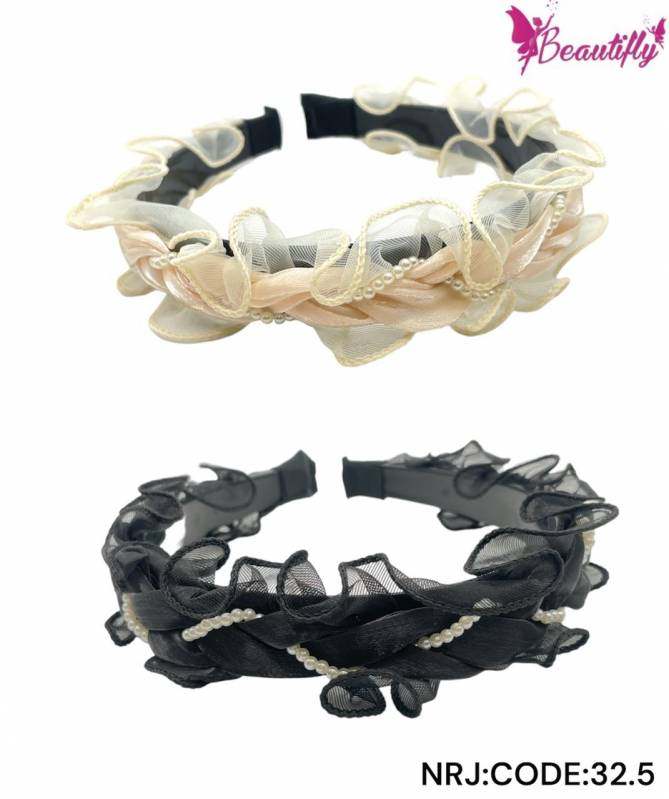 Fashion Hair Accessories Luxury Pearl Elastic Girls Headbands